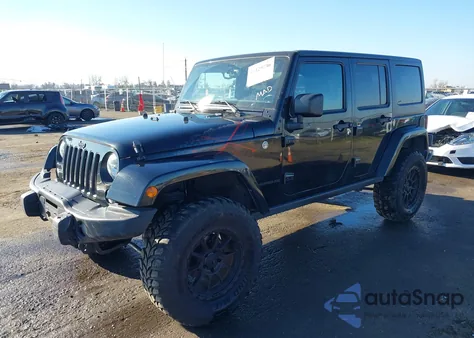 2016 Jeep Wrangler Unlimited Backcountry from USA, damaged, VIN 1C4BJWEG5GL206955